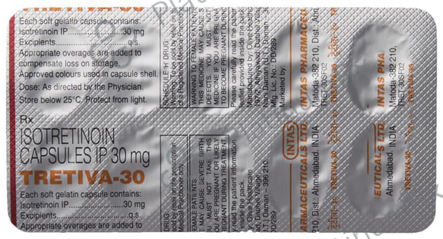 Tretiva 30mg Capsule 10s