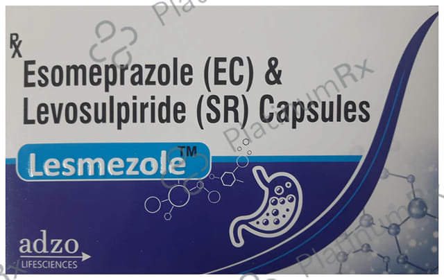 Lesmezole 40/75mg Capsule SR 10s