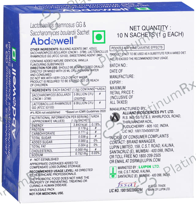Abdowell Granules 1gm