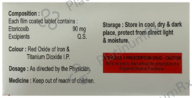 Etocret 90mg Tablet 10s