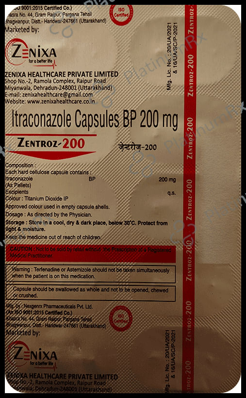 Zentroz 200 Capsule