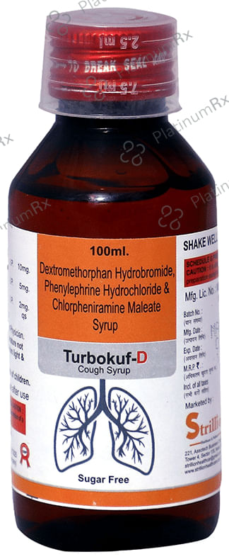 Turbokuf-D Syrup Sugar Free