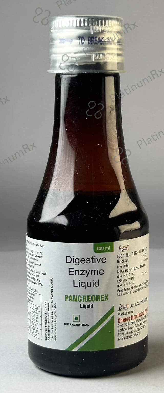Pancreorex Syrup 100ml