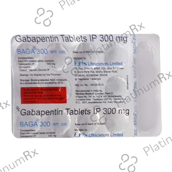 Baga 300mg Tablet 15s