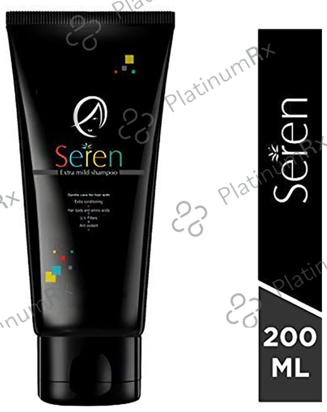 Seren Extra Mild Shampoo (200ml Each) 2 Tubes