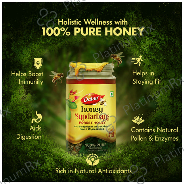 Dabur Sundarbans Forest Honey 100% Pure Honey 500gm