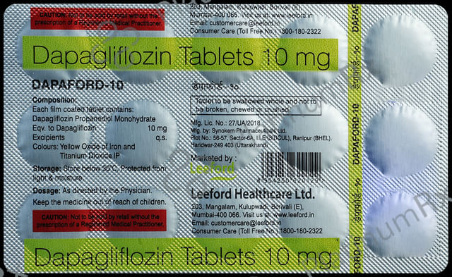 Dapaford 10mg Tablet 15s