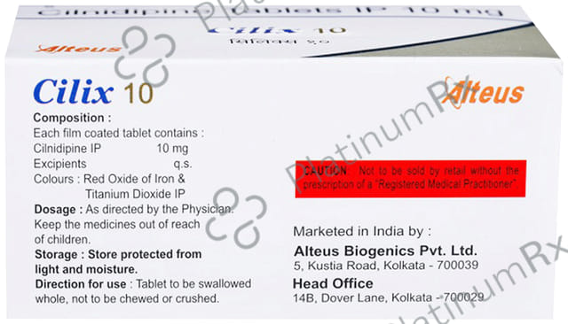 Cilix 10mg Tablet 15s