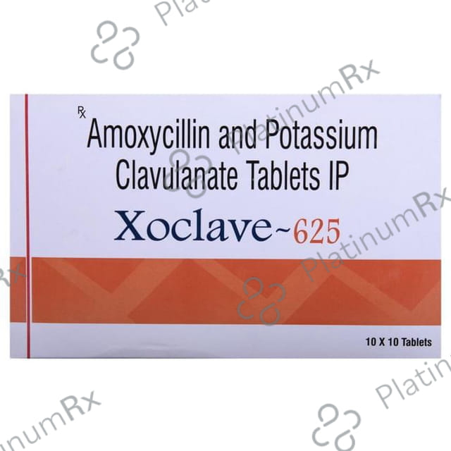 Xoclave 625mg Tablet 10s