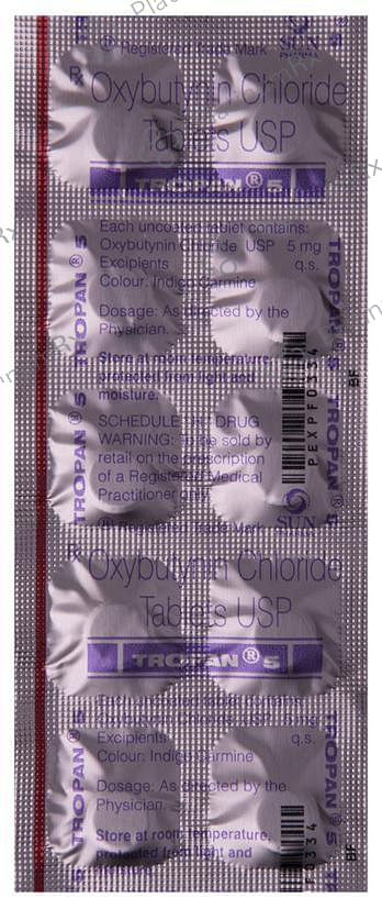 Tropan 5mg Tablet 10s