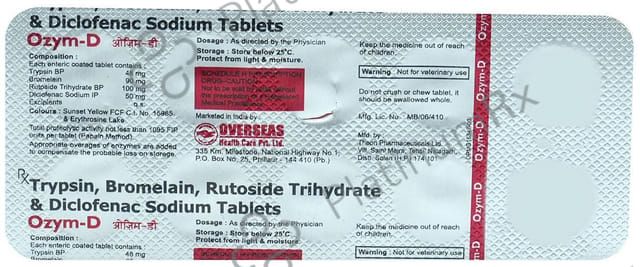 Ozym D Tablet 10s