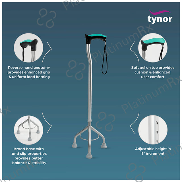 Tynor L 32 Walking Stick Tripod Universal 1s