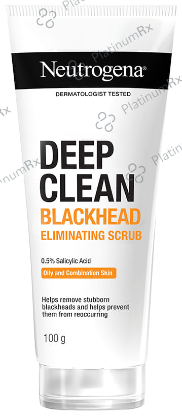 Neutrogena Deep Clean Blackhead Eliminating Daily Scrub 100gm