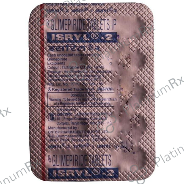 Isryl 2mg Tablet 10s