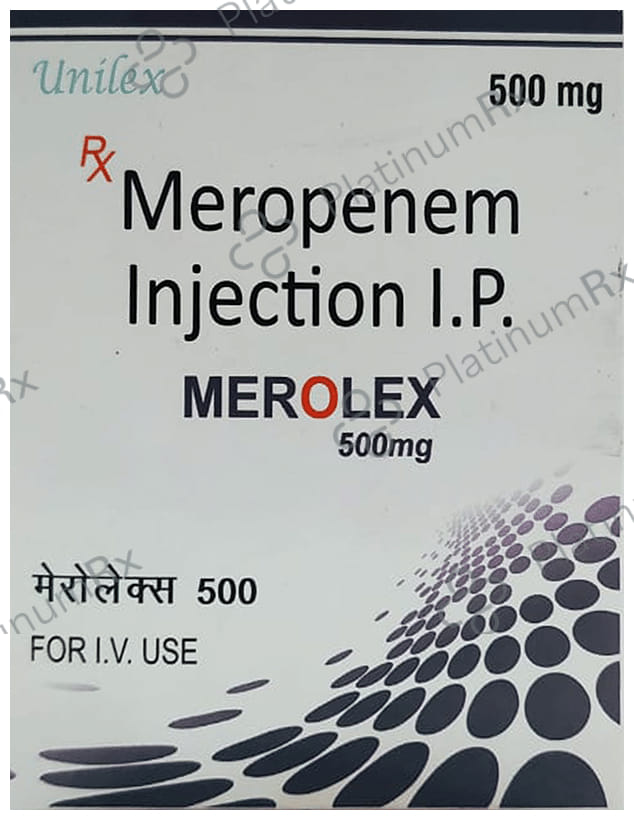 Merolex 500mg Injection