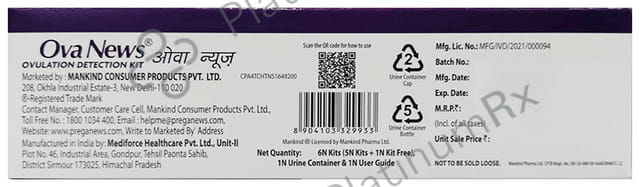 Ova News Ovulation Test Kit 6s