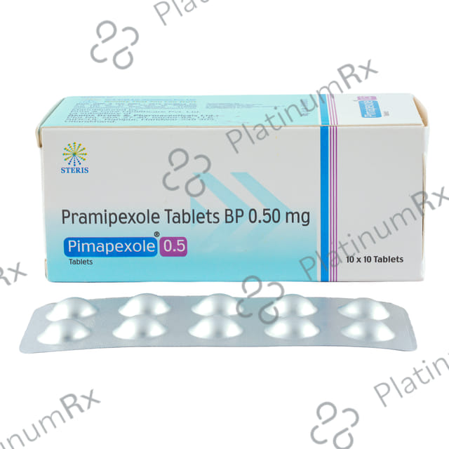 Pimapexole 0.5mg Tablet 10s