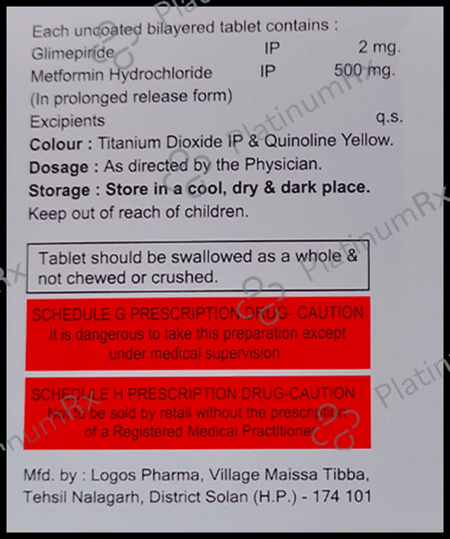 Zayoryl M2 SR Tablet 10s