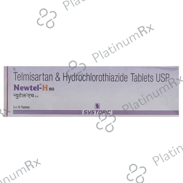 Newtel H 80 12.5/80mg Tablet 10s
