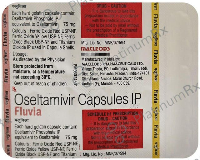 Fluvia 75mg Capsule 10s