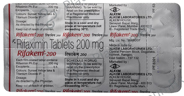 Rifakem 200mg Tablet 10s