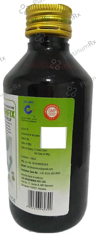 LDD Bioscience Koughfix Cough Syrup 180 ml