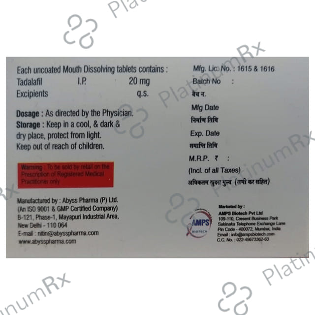 High Tide 20 Tablet MD