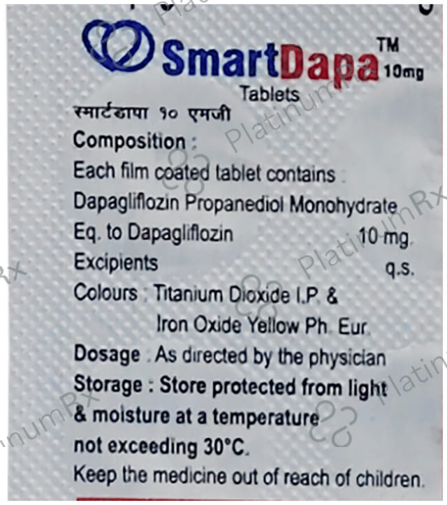 Smartdapa 10mg Tablet