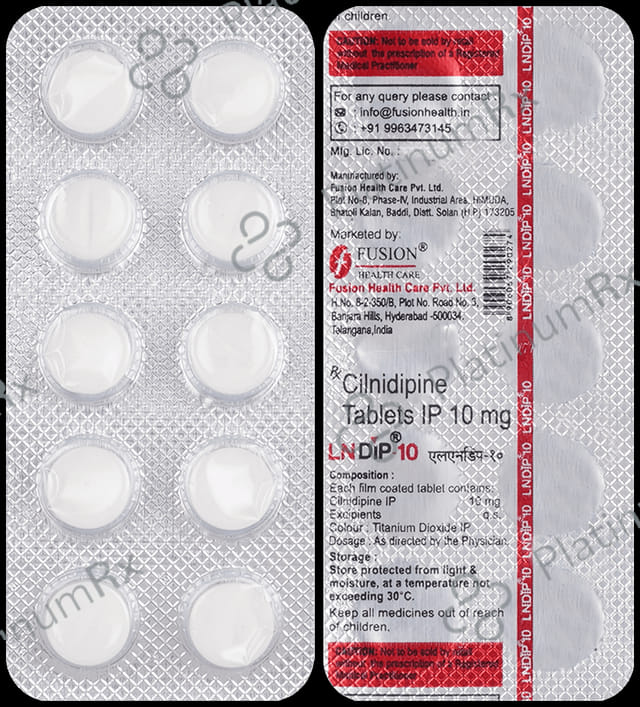 Lndip 10mg Tablet 10s