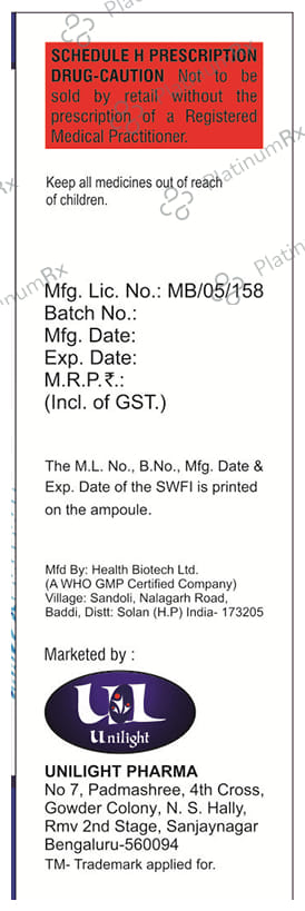 Peptocef 1G Injection