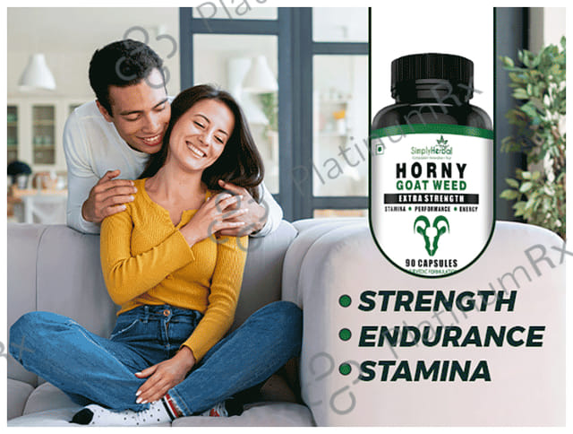Simply Herbal Horny Goat Weed Extract Capsule