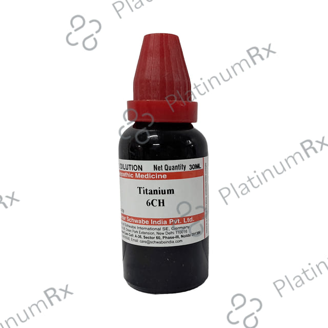 Dr Willmar Schwabe India Titanium Dilution 6 CH
