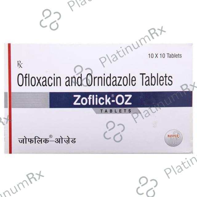 Zoflick OZ 200/500mg Tablet 10s