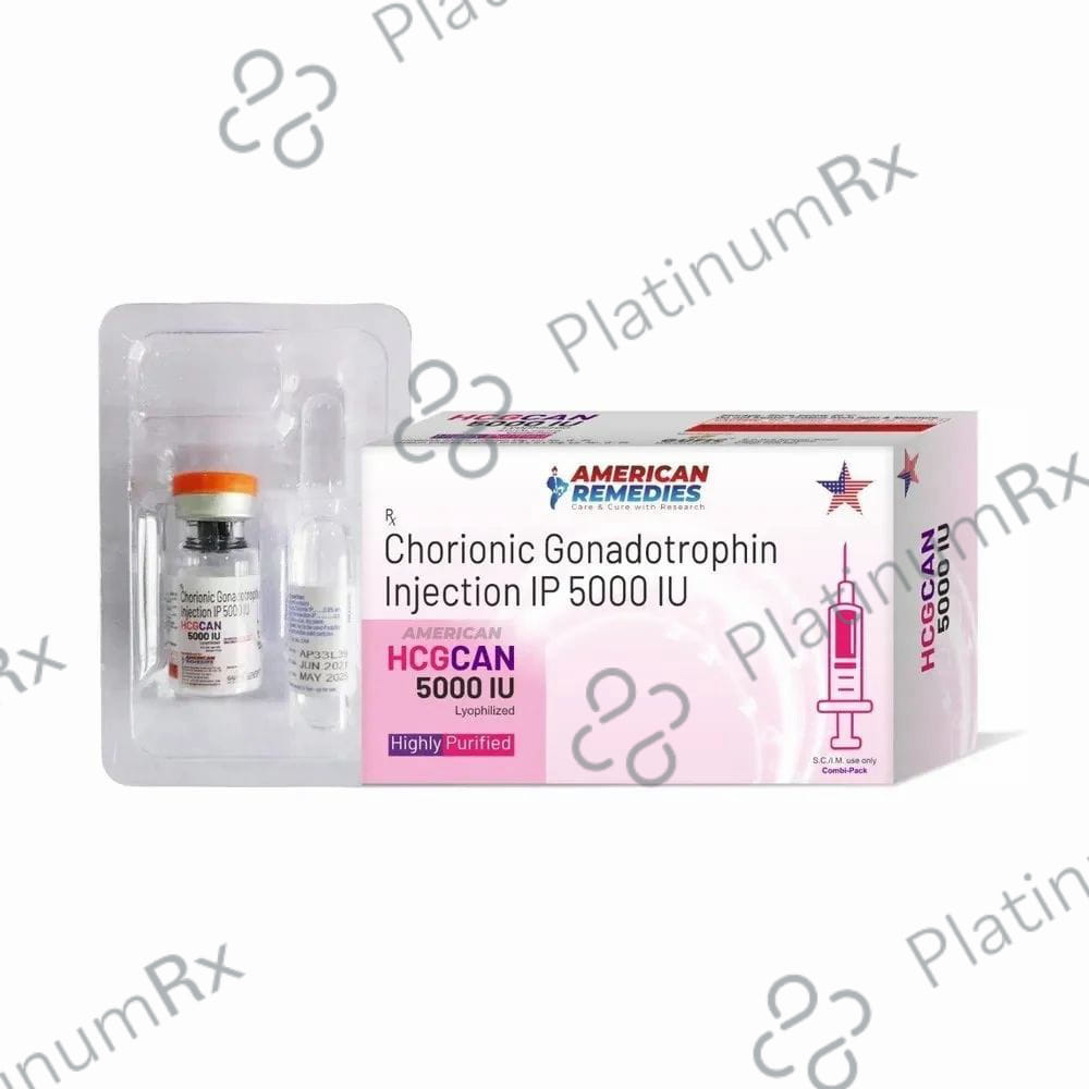 HCGCAN 5000IU Injection 1s