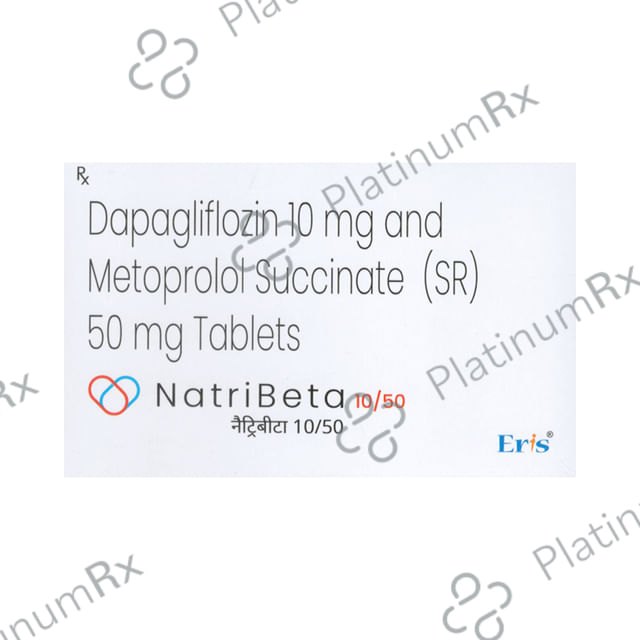 Natribeta 10/50mg Tablet SR 15s