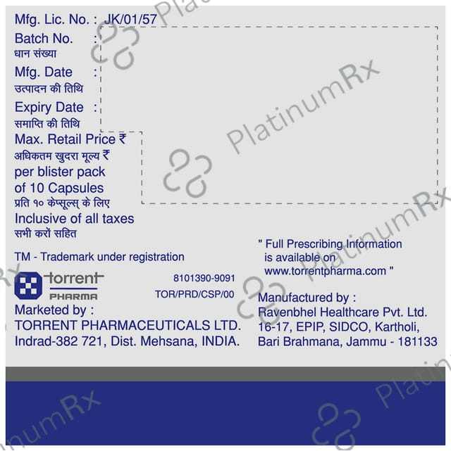 Pregeb DM 75/20mg Capsule 10s