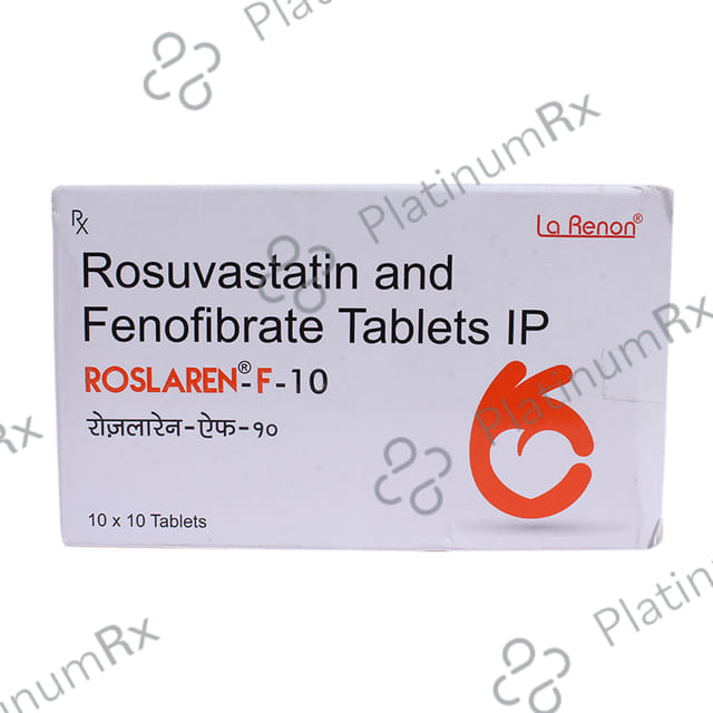 Roslaren EZ 10/10mg Tablet 10s