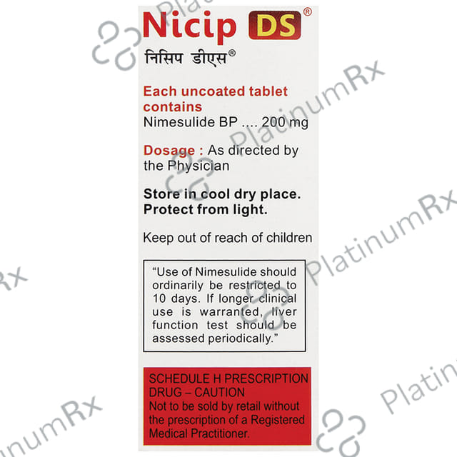 Nicip 200mg Tablet