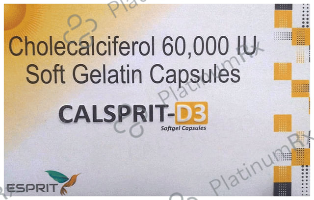Calsprit-D3 Softgel Capsule
