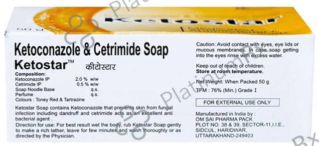 Ketostar Soap 50gm