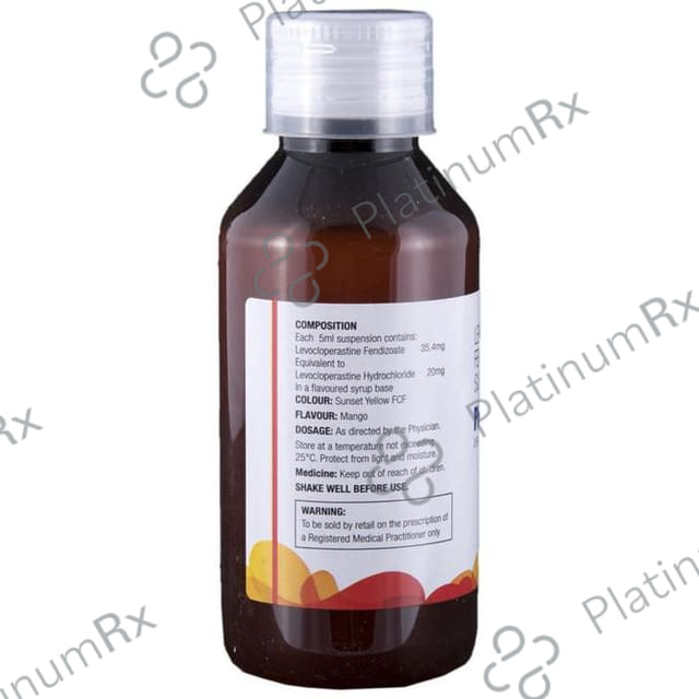 Phensedyl LR 20mg Oral Suspension 100ml
