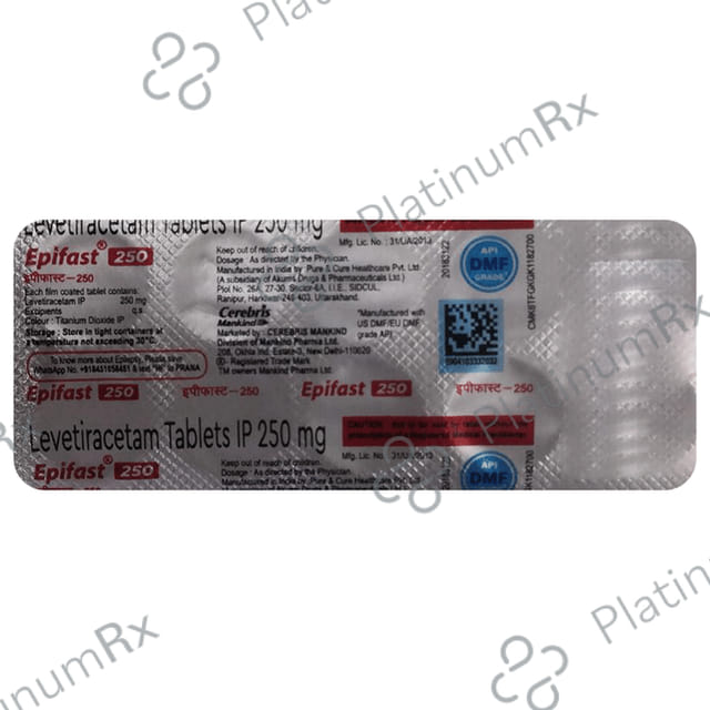 Epifast 250mg Tablet 10s