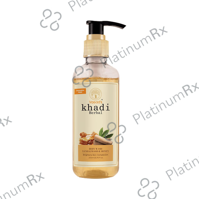 Vagad's Khadi Sandalwood & Honey Herbal Body Wash