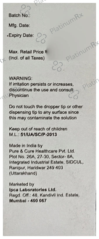 Retentio 3mg Eye Solution 10ml