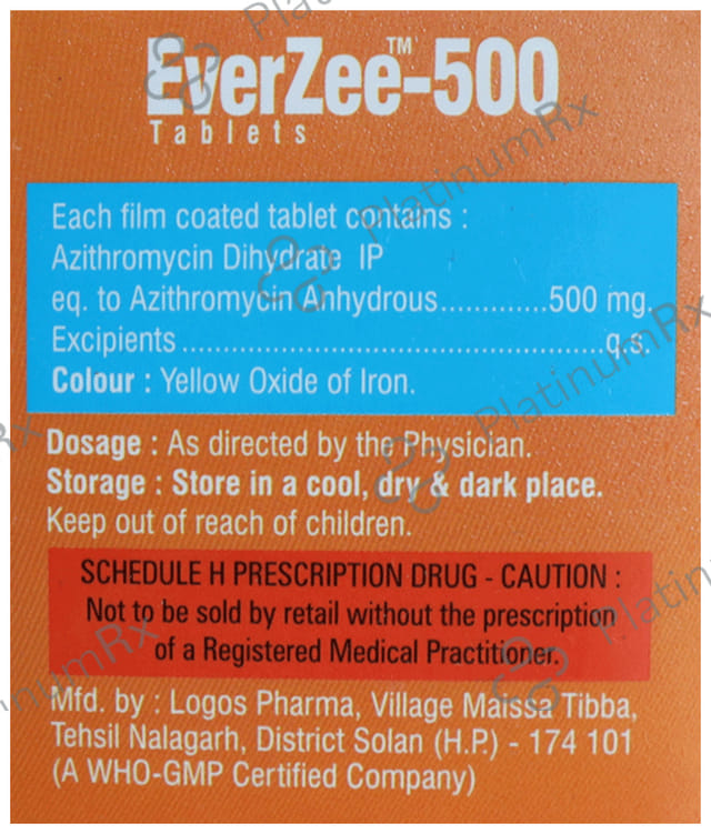 Everzee 500mg Tablet 5s