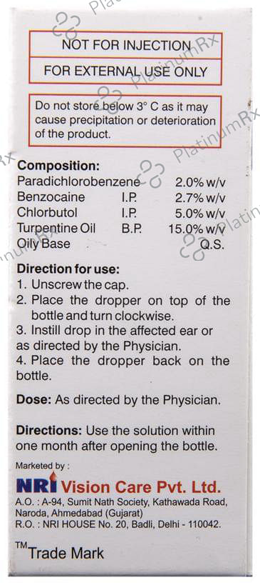 Wax-Off Advance Ear Drop