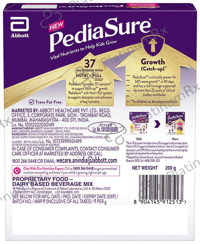 PediaSure Kesar Badam Powder 200gm