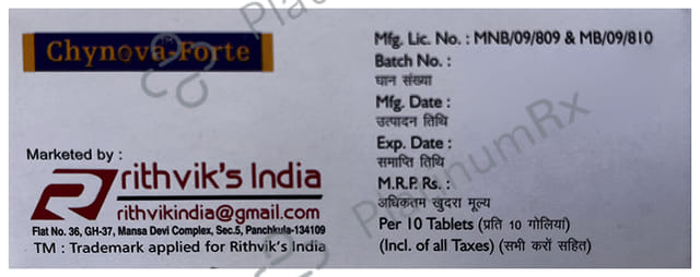 Chynova Forte Tablet 10s