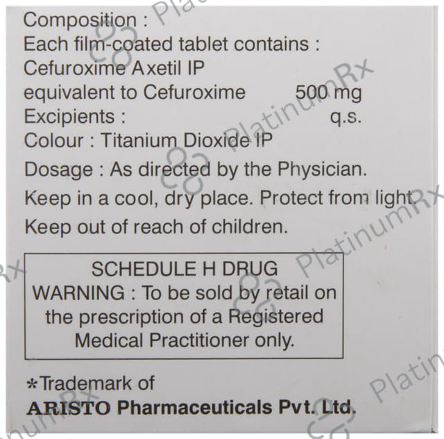 Forcef 500mg Tablet 10s