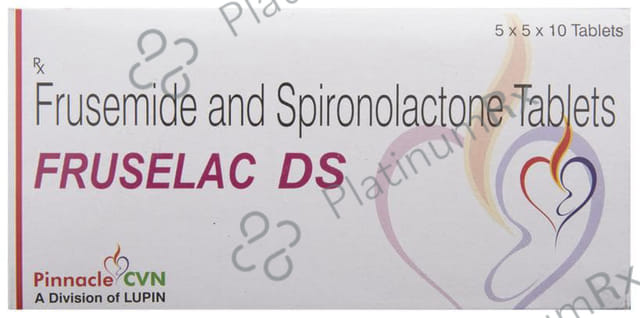 Fruselac DS 40/50mg Tablet 10s